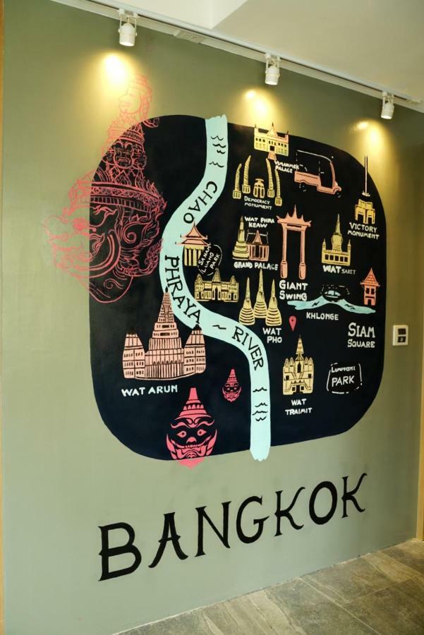 Yakthai Poshtel Bangkok Exterior foto